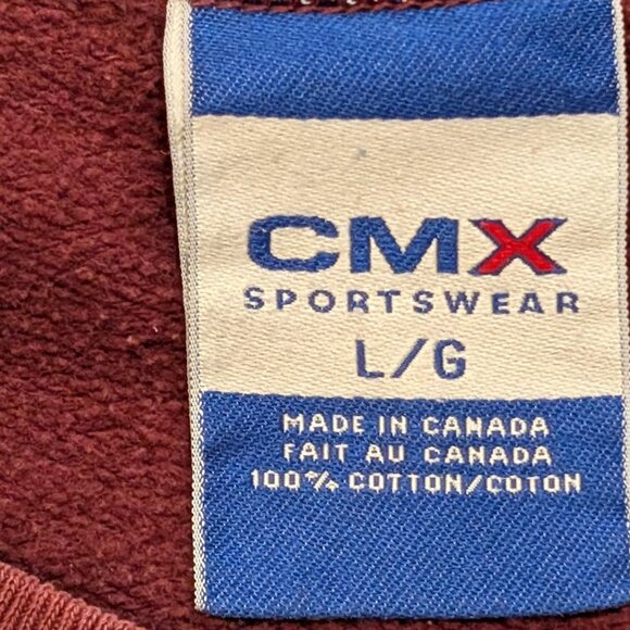 90's Club Monaco CMX Faded Crewneck Made in Canada - Size: L - Picture 3 of 4
